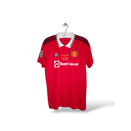 Adidas Origineel retro vintage voetbalshirt Manchester United 2022/23