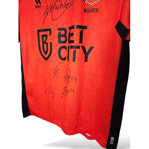 Robey Robey Matchworn en gesigneerd voetbalshirt FC Volendam 2023/24