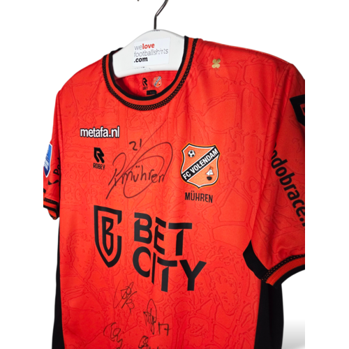 Robey Robey Matchworn en gesigneerd voetbalshirt FC Volendam 2023/24