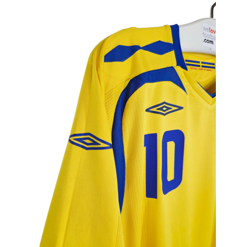 Umbro Original retro vintage football shirt Sweden EURO 2008