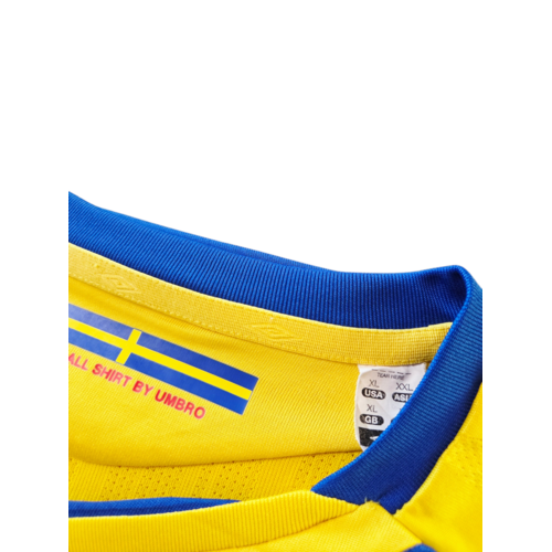 Umbro Original retro vintage football shirt Sweden EURO 2008