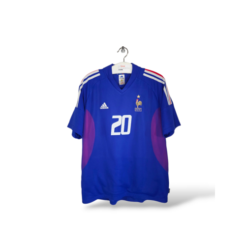 Adidas Original Adidas vintage football shirt France World Cup 2002