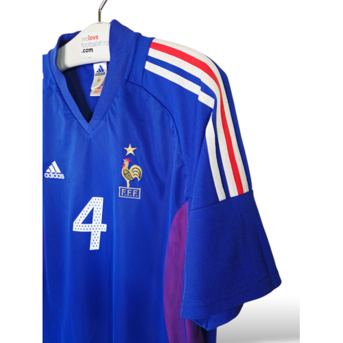 Adidas Original Adidas vintage football shirt France World Cup 2002