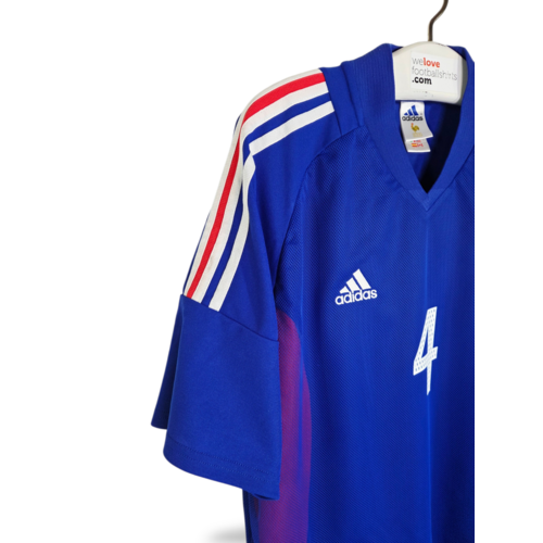 Adidas Original Adidas vintage football shirt France World Cup 2002