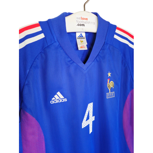 Adidas Original Adidas vintage football shirt France World Cup 2002