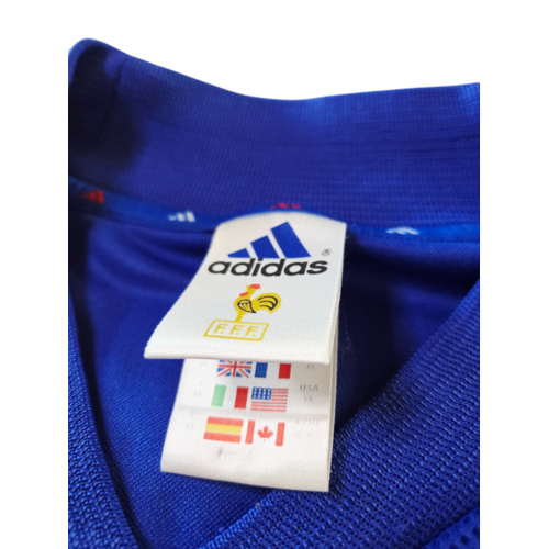 Adidas Original Adidas vintage football shirt France World Cup 2002