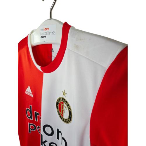 Adidas Adidas Matchworn voetbalshirt Feyenoord Rotterdam 2019/20