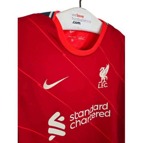 Nike Origineel retro vintage voetbalshirt Liverpool 2021/22