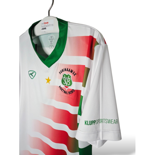 KLUPP Originales Retro-Vintage-fußballtrikot Suriname 2021/22