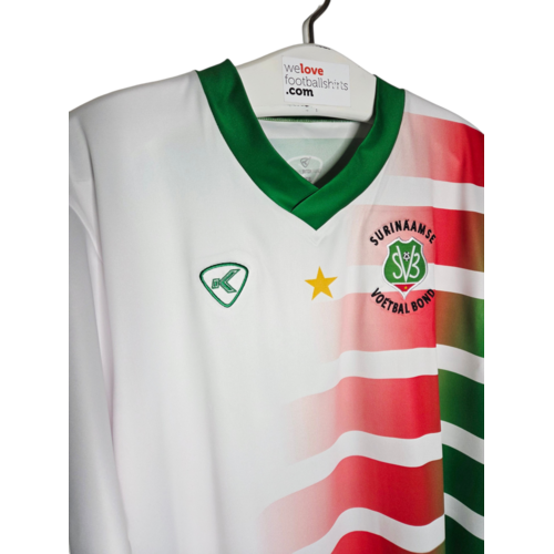 KLUPP Originales Retro-Vintage-fußballtrikot Suriname 2021/22