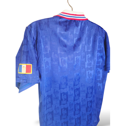 Adidas Original retro vintage football shirt France EURO 1996