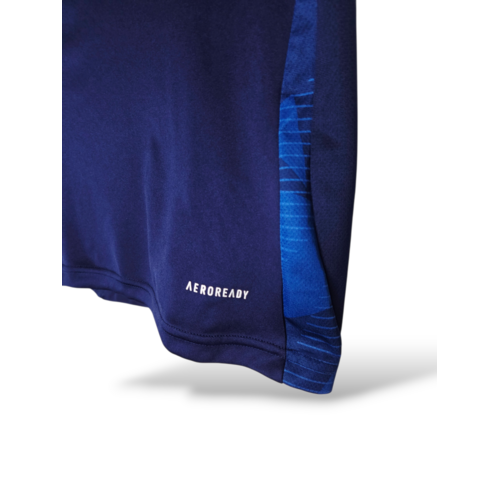 Adidas Originales Retro-Vintage-Kinderfußballtrikot Italien 2023/24