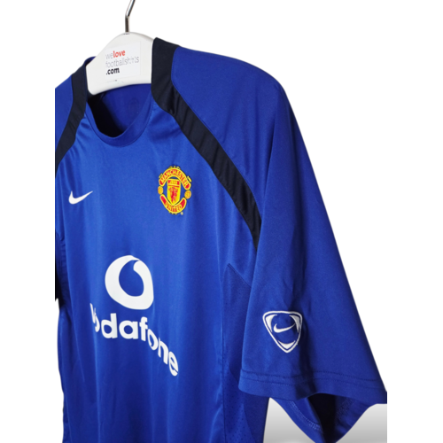 Nike Originales Retro-Vintage-fußballtrikot Manchester United 2004/05