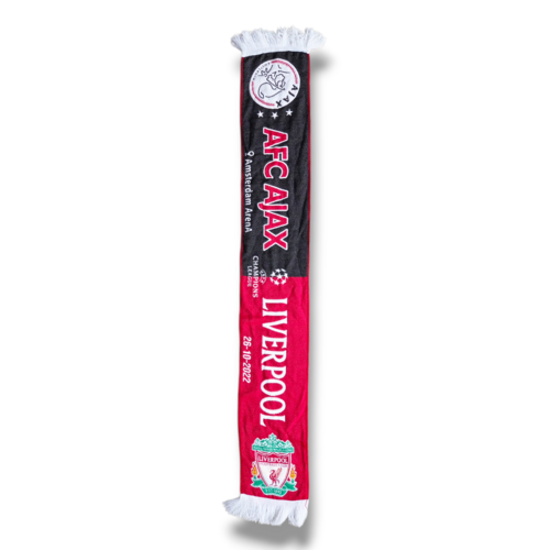 Originaler Fußballschal AFC Ajax - Liverpool Originaler Fußballschal AFC Ajax - Liverpool