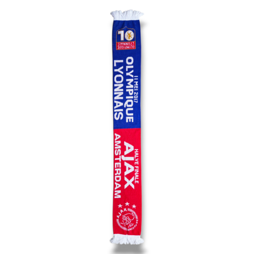 Originaler Fußballschal AFC Ajax - Olympique Lyonnais Originaler Fußballschal AFC Ajax - Olympique Lyonnais