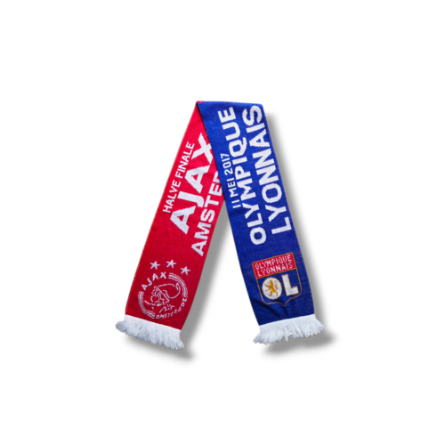 Fußballschal AFC Ajax - Olympique Lyonnais Fußballschal AFC Ajax - Olympique Lyonnais