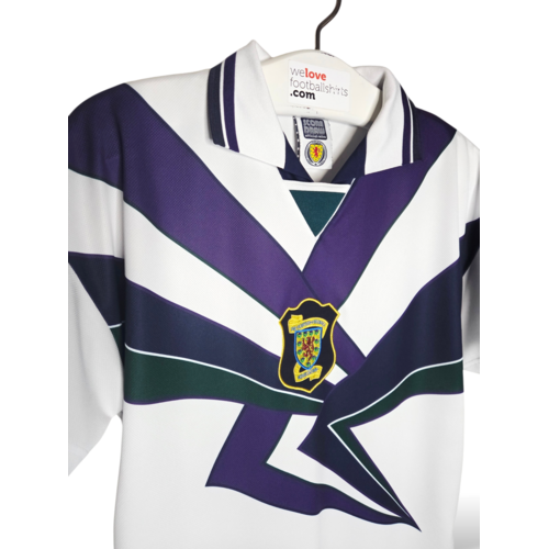 Score Draw Originales Retro-Vintage-fußballtrikot Schottland 1994/96