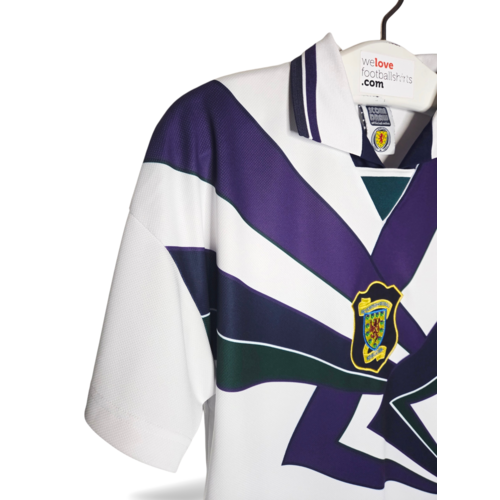 Score Draw Originales Retro-Vintage-fußballtrikot Schottland 1994/96
