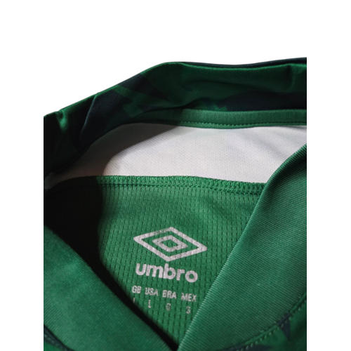 Umbro Originales Retro-Vintage-fußballtrikot Irland 2022