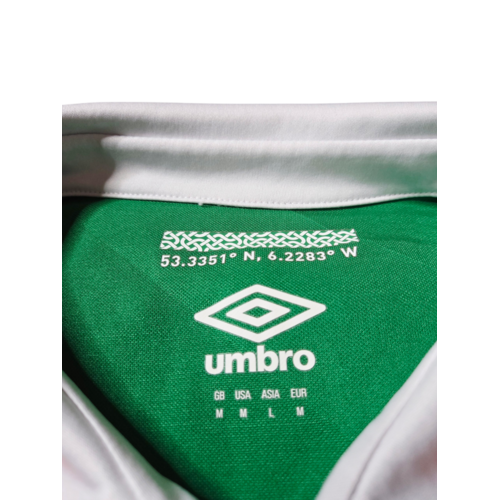 Umbro Origineel retro vintage voetbalshirt Ierland EURO 2016