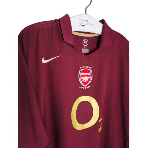 Nike Original retro vintage football shirt Arsenal 2005/06 Nike Original retro vintage football shirt Arsenal 2005/06