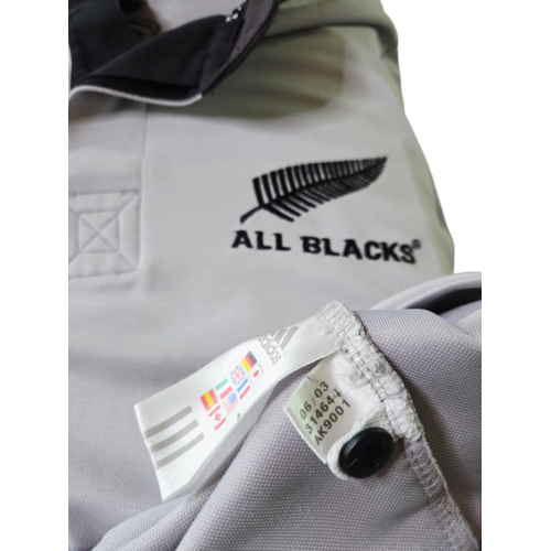 Adidas Original Adidas Vintage Rugby-Shirt Neuseeland All Blacks 2003/04 Adidas Original Adidas Vintage Rugby-Shirt Neuseeland All Blacks 2003/04