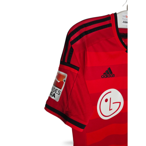 Adidas Original Adidas Matchworn football shirt Bayer 04 Leverkusen 2014/15