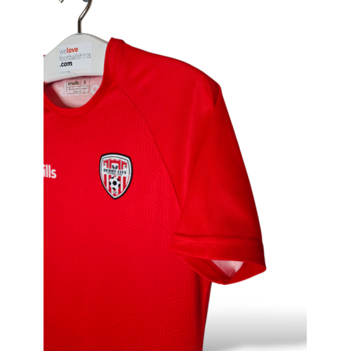 O'Neills Origineel retro vintage voetbalshirt Derry City F.C.