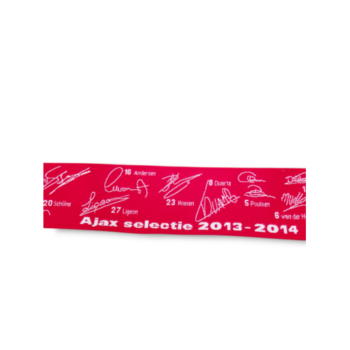 Originele Voetbalsjaal AFC Ajax *2 METER Originele Voetbalsjaal AFC Ajax *2 METER