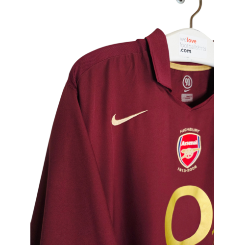 Nike Originales Retro-Vintage-fußballtrikot Arsenal 2005/06 Nike Originales Retro-Vintage-fußballtrikot Arsenal 2005/06