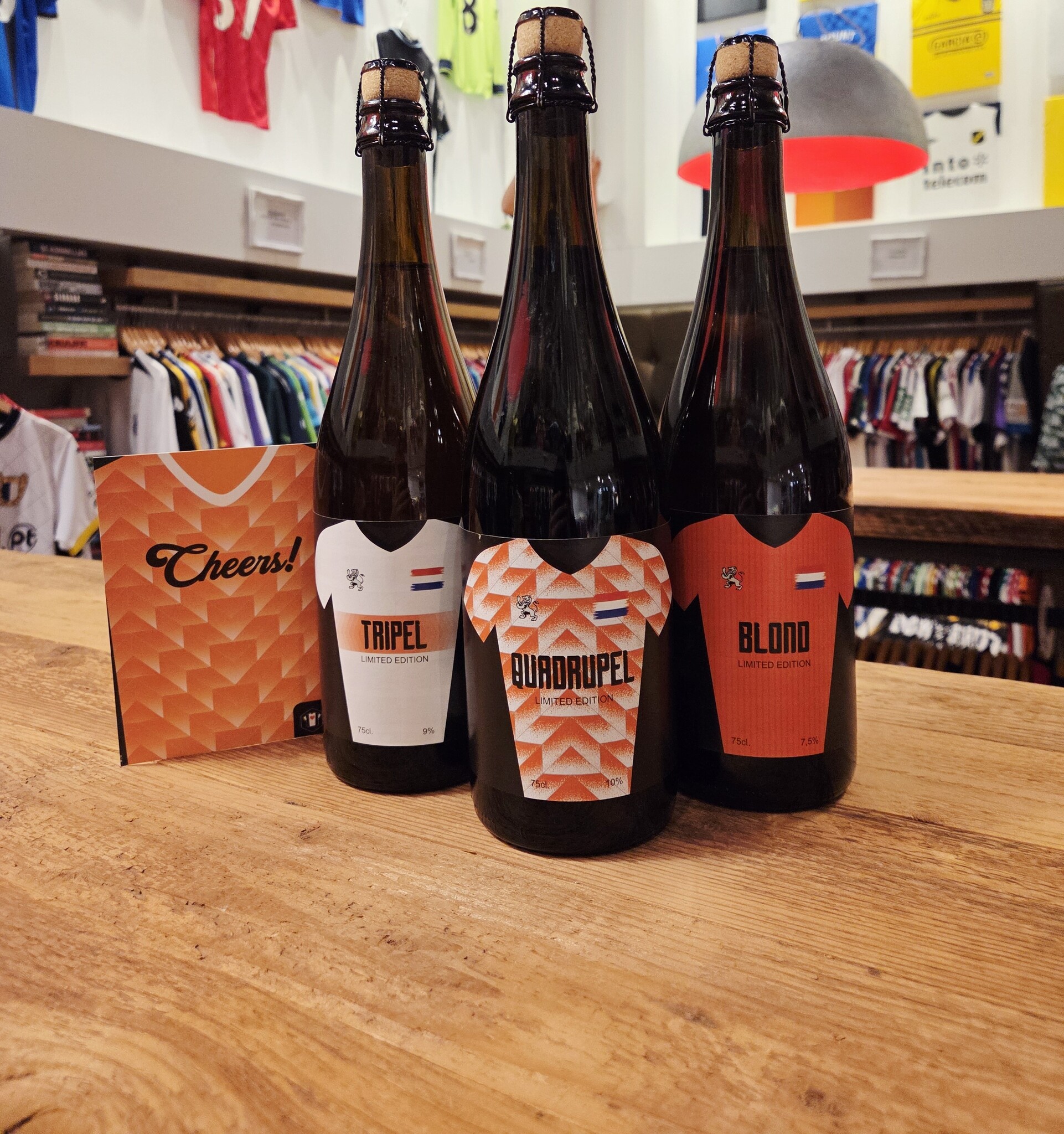 Unique beer, limited availability for the World Cup and Father's Day!