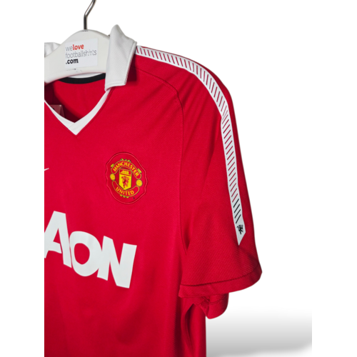 Nike Originales Retro-Vintage-fußballtrikot Manchester United 2010/11