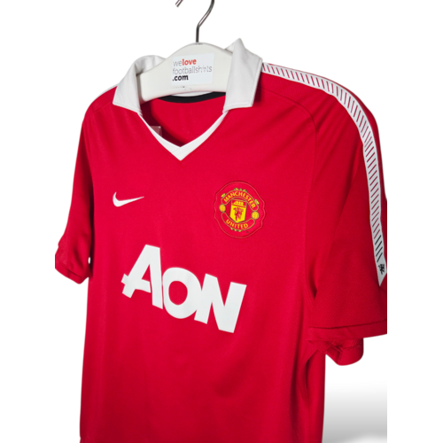 Nike Originales Retro-Vintage-fußballtrikot Manchester United 2010/11
