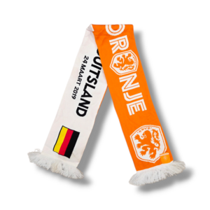 Fußballschal Niederlande - Deutschland