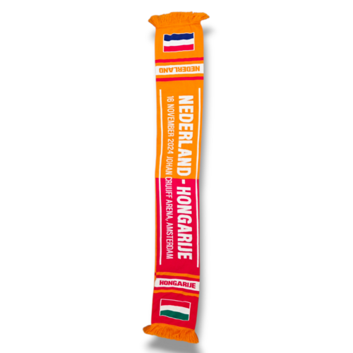 Original Football Scarf Netherlands - Hungary Original Football Scarf Netherlands - Hungary