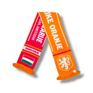 Fußballschal Niederlande - Ungarn Fußballschal Niederlande - Ungarn