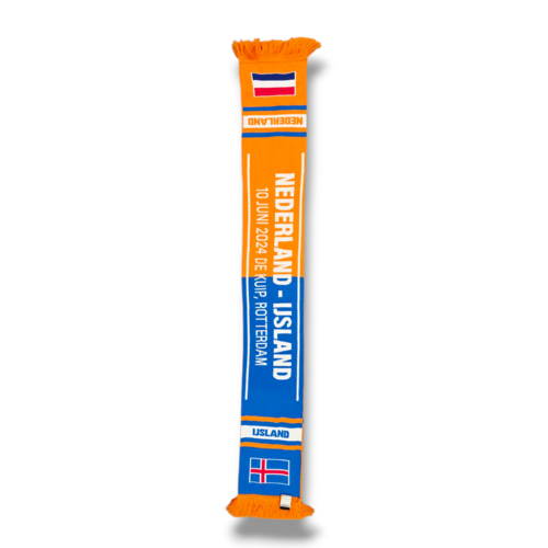 Originaler Fußballschal Niederlande - Island Originaler Fußballschal Niederlande - Island