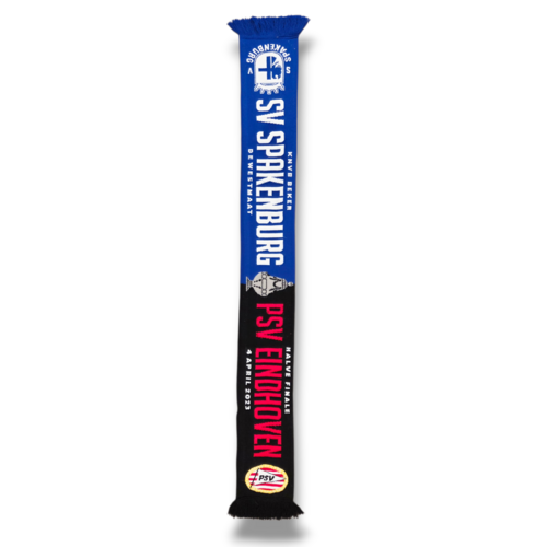 Originaler Fußballschal SV Spakenburg - PSV Eindhoven