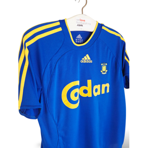 Adidas Originales Retro-Vintage-Kinderfußballtrikot Brøndby IF 2006/07