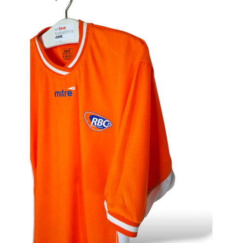 Mitre Originales Retro-Vintage-fußballtrikot RBC Roosendaal 2005/06
