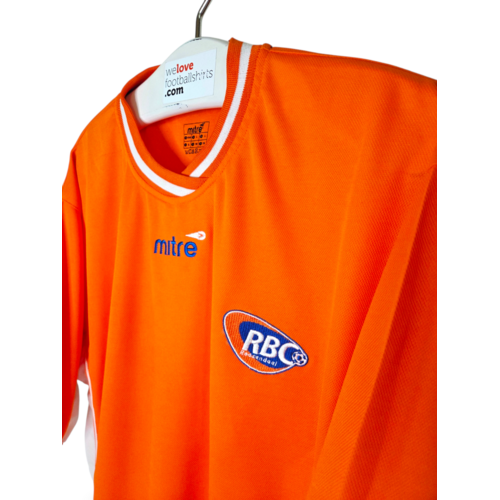 Mitre Originales Retro-Vintage-fußballtrikot RBC Roosendaal 2005/06