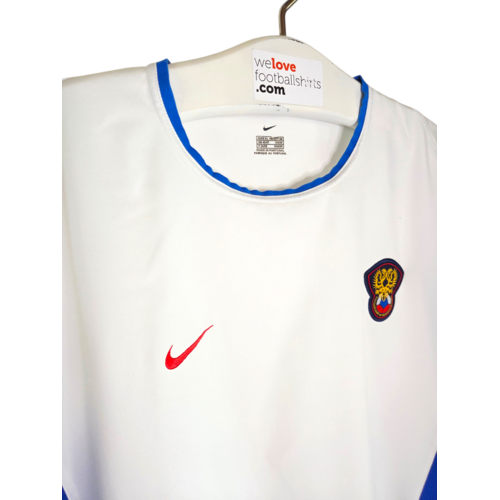 Nike Originales Retro-Vintage-fußballtrikot Russland World Cup 2002