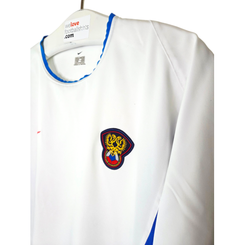 Nike Originales Retro-Vintage-fußballtrikot Russland World Cup 2002