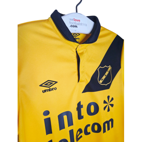 Umbro Origineel retro vintage voetbalshirt NAC Breda 2014/15