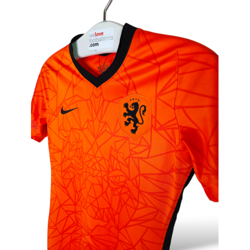 Nike Origineel retro vintage dames voetbalshirt Nederland EURO 2020