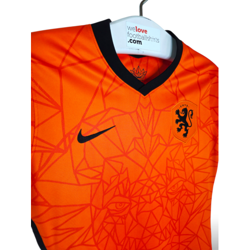 Nike Origineel retro vintage dames voetbalshirt Nederland EURO 2020