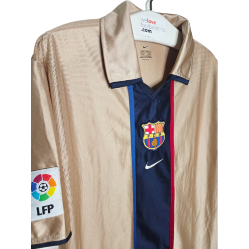 Nike Origineel retro vintage voetbalshirt FC Barcelona 2001/03 Nike Origineel retro vintage voetbalshirt FC Barcelona 2001/03