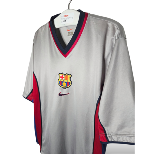 Nike Originales Retro-Vintage-fußballtrikot FC Barcelona 1999/00 Nike Originales Retro-Vintage-fußballtrikot FC Barcelona 1999/00