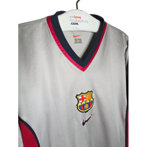 Nike Originales Retro-Vintage-fußballtrikot FC Barcelona 1999/00 Nike Originales Retro-Vintage-fußballtrikot FC Barcelona 1999/00