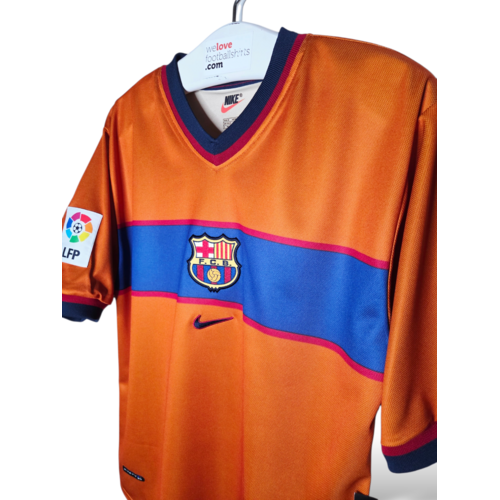 Nike Originales Retro-Vintage-fußballtrikot FC Barcelona 1998/00 Nike Originales Retro-Vintage-fußballtrikot FC Barcelona 1998/00